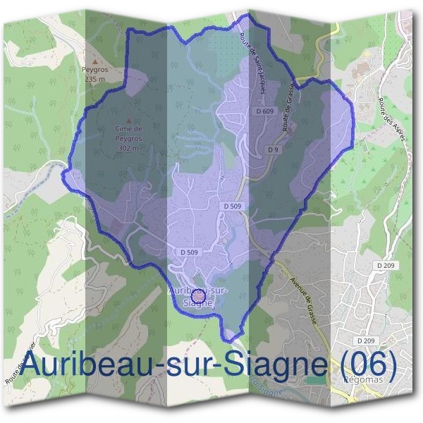 Mairie d'Auribeau-sur-Siagne (06)