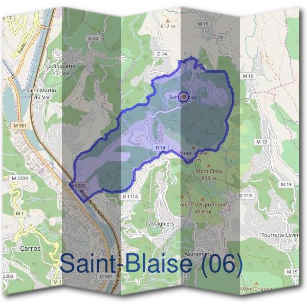 Mairie de Saint-Blaise (06)