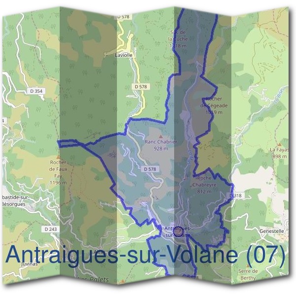 Mairie d'Antraigues-sur-Volane (07)