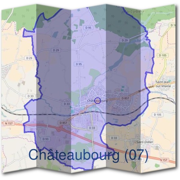 Mairie de Châteaubourg (07)
