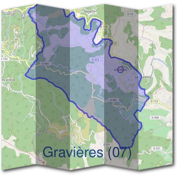 Mairie de Gravières (07)