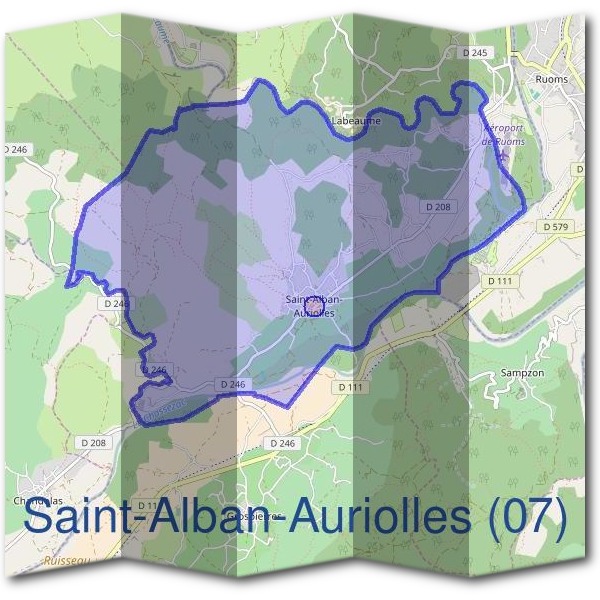 Mairie de Saint-Alban-Auriolles (07)