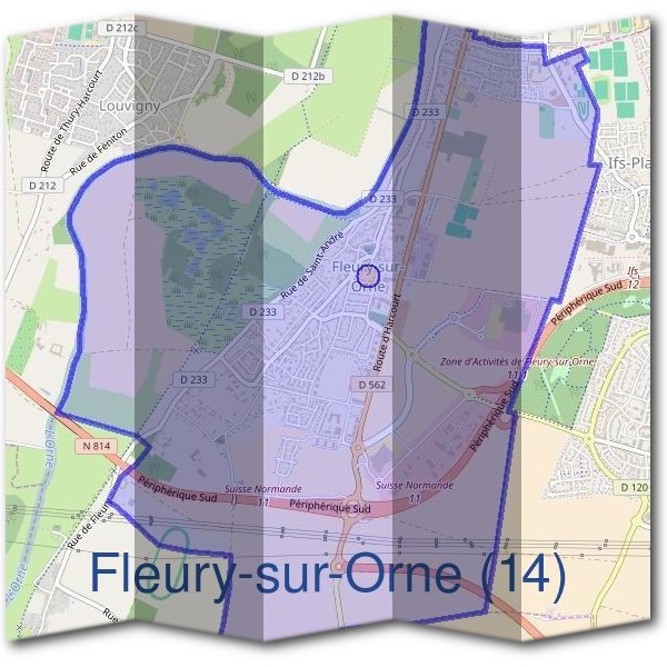 Mairie de Fleury-sur-Orne (14)