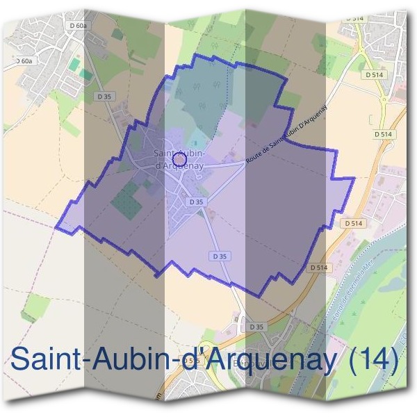 Mairie de Saint-Aubin-d'Arquenay (14)