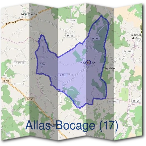 Mairie d'Allas-Bocage (17)