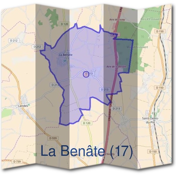 Mairie de La Benâte (17)