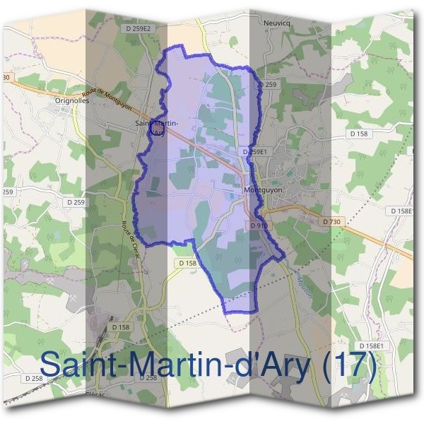 Mairie de Saint-Martin-d'Ary (17)