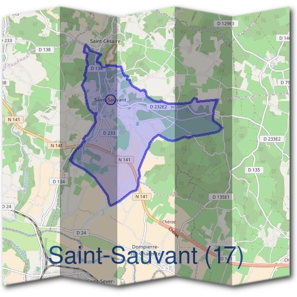 Mairie de Saint-Sauvant (17)