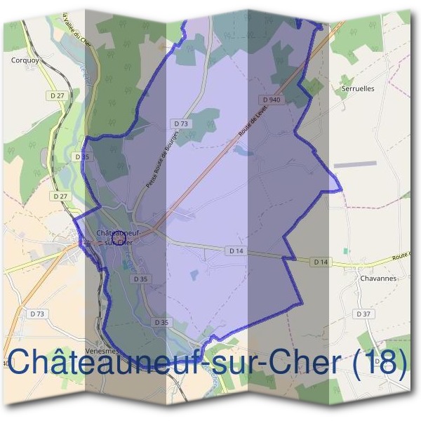 Mairie de Châteauneuf-sur-Cher (18)
