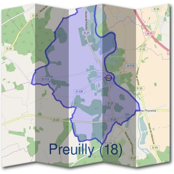 Mairie de Preuilly (18)