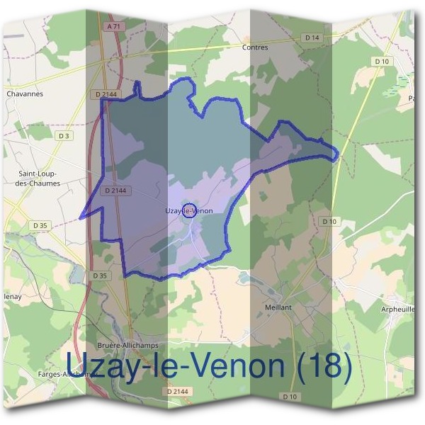 Mairie d'Uzay-le-Venon (18)