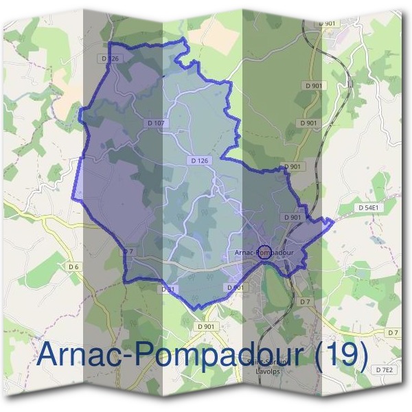 Mairie d'Arnac-Pompadour (19)