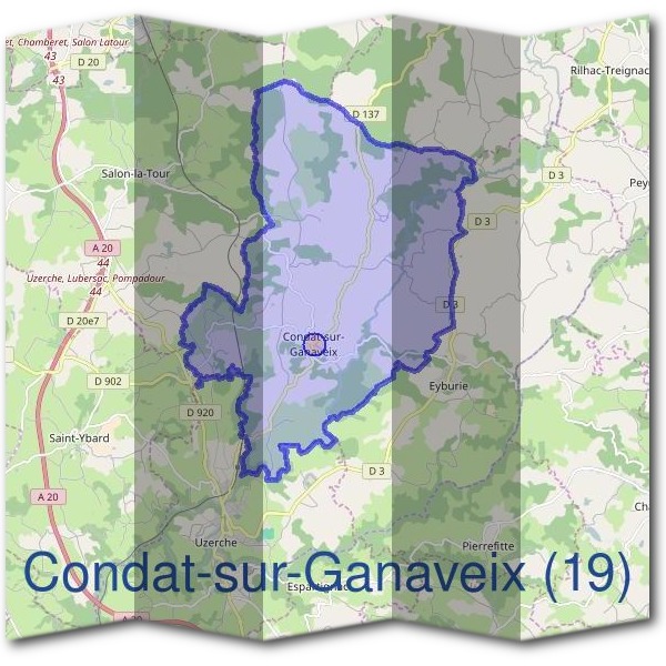 Mairie de Condat-sur-Ganaveix (19)