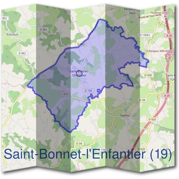 Mairie de Saint-Bonnet-l'Enfantier (19)