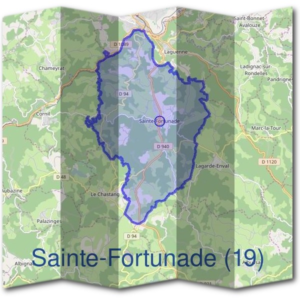 Mairie de Sainte-Fortunade (19)