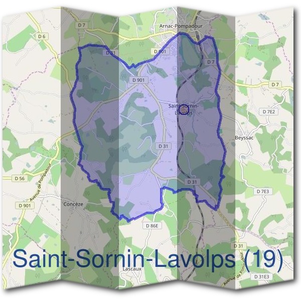 Mairie de Saint-Sornin-Lavolps (19)