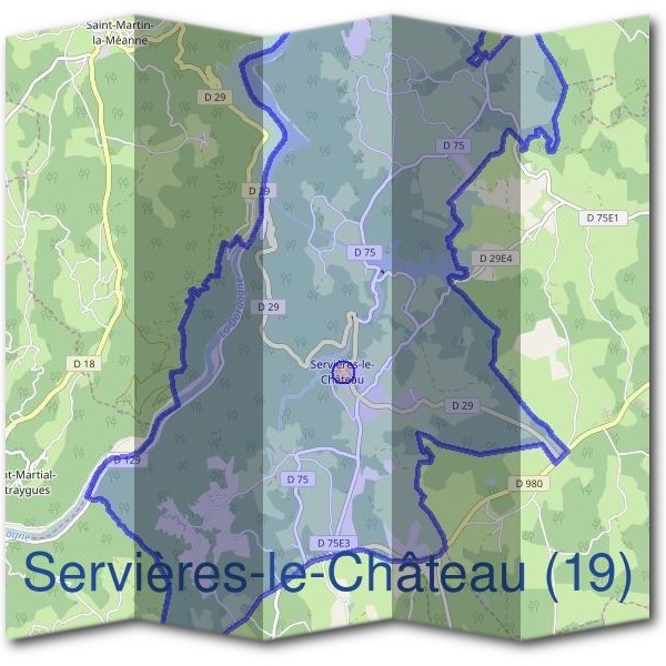 Mairie de Servières-le-Château (19)