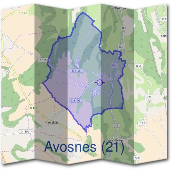 Mairie d'Avosnes (21)