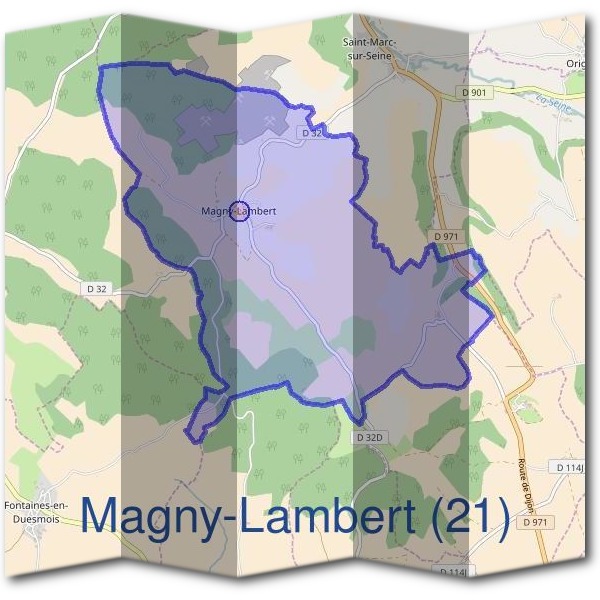Mairie de Magny-Lambert (21)