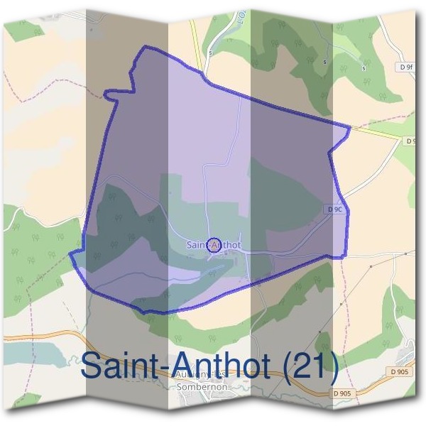 Mairie de Saint-Anthot (21)