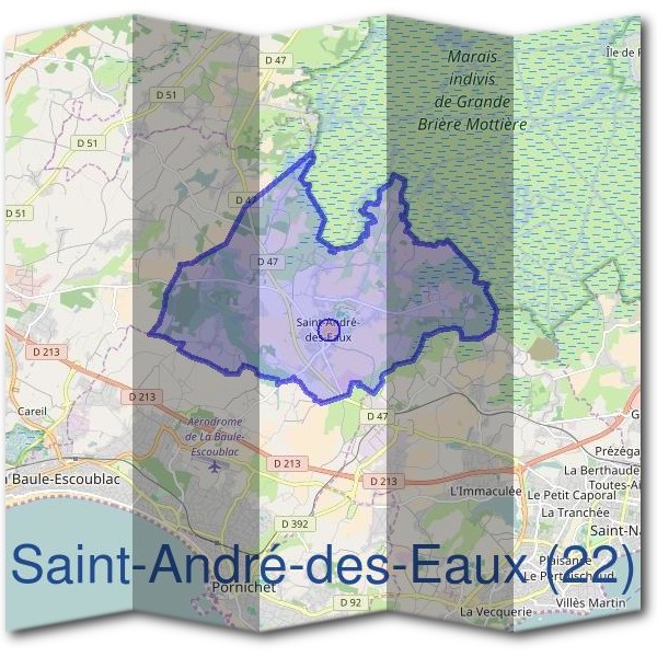 Mairie de Saint-André-des-Eaux (22)