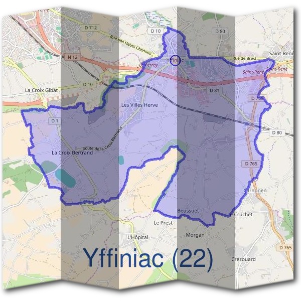Mairie d'Yffiniac (22)