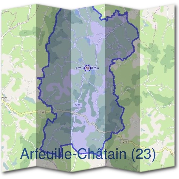 Mairie d'Arfeuille-Châtain (23)