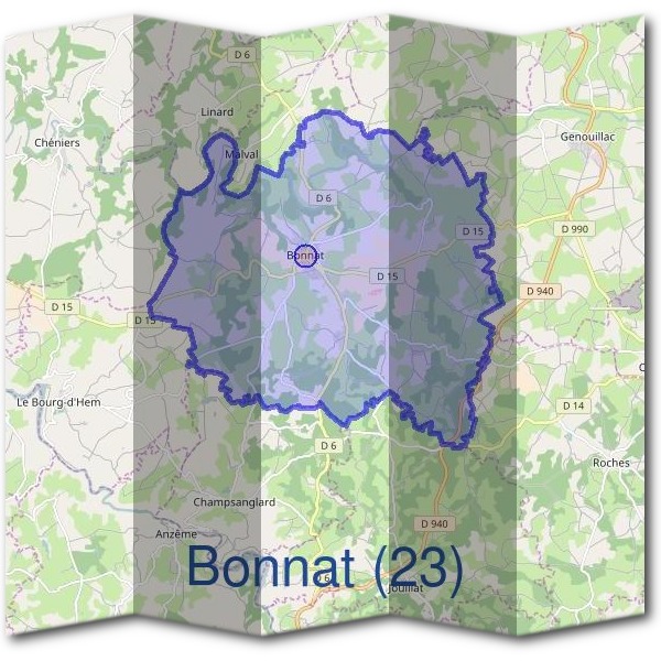 Mairie de Bonnat (23)