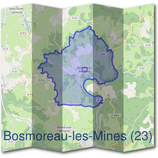 Mairie de Bosmoreau-les-Mines (23)