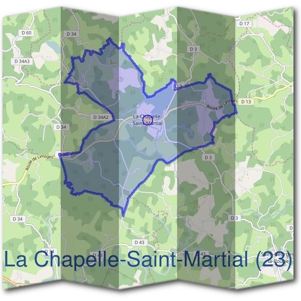 Mairie de La Chapelle-Saint-Martial (23)