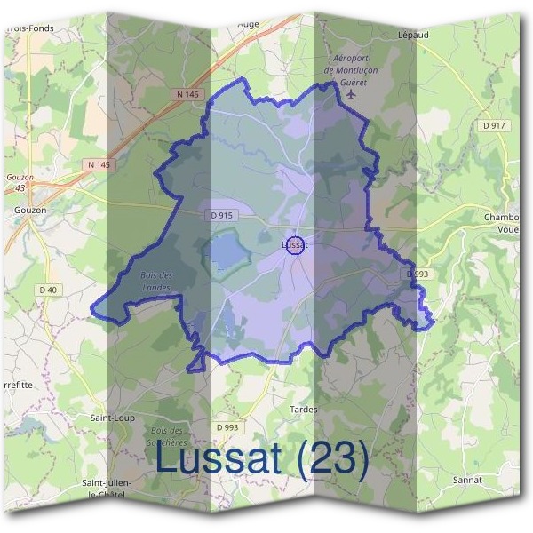 Mairie de Lussat (23)