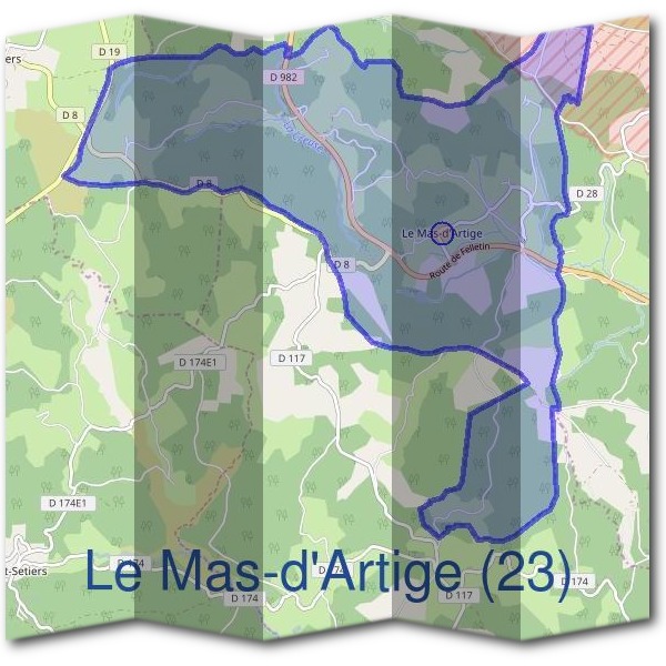 Mairie du Mas-d'Artige (23)