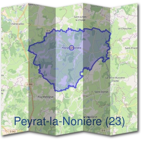 Mairie de Peyrat-la-Nonière (23)