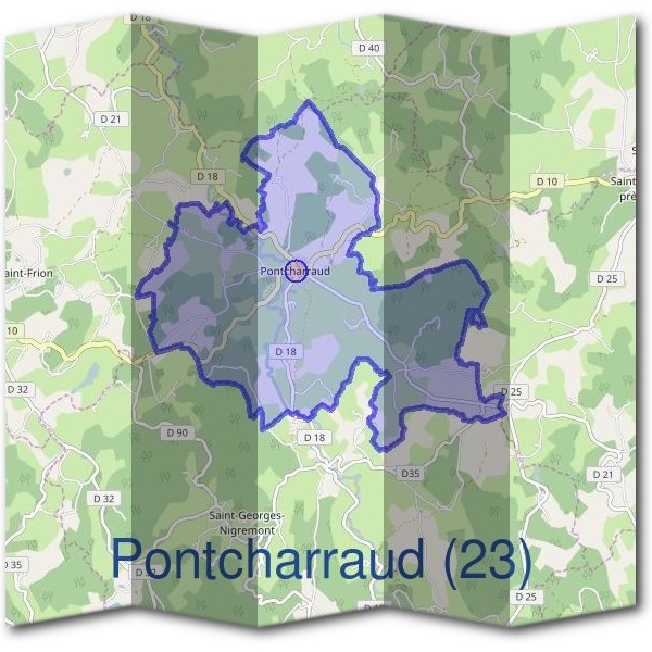 Mairie de Pontcharraud (23)