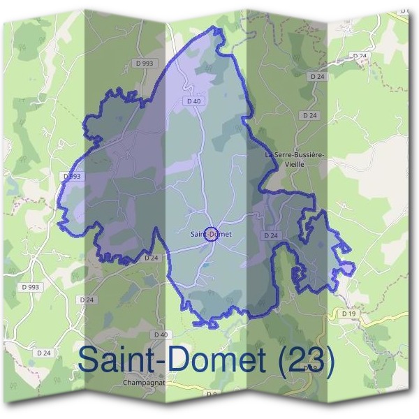 Mairie de Saint-Domet (23)