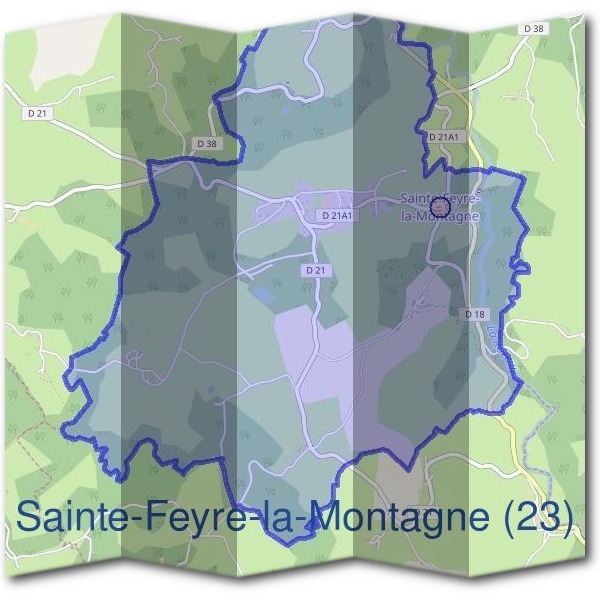 Mairie de Sainte-Feyre-la-Montagne (23)