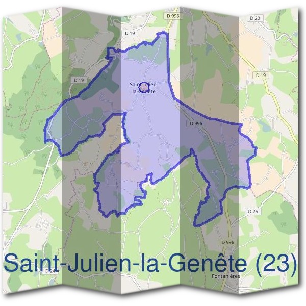 Mairie de Saint-Julien-la-Genête (23)