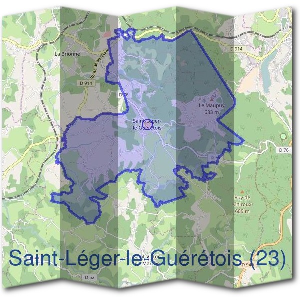 Mairie de Saint-Léger-le-Guérétois (23)