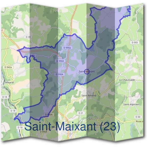Mairie de Saint-Maixant (23)