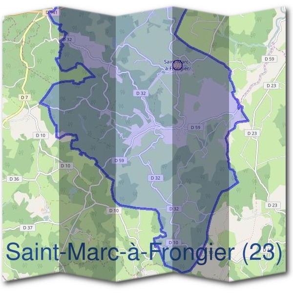 Mairie de Saint-Marc-à-Frongier (23)