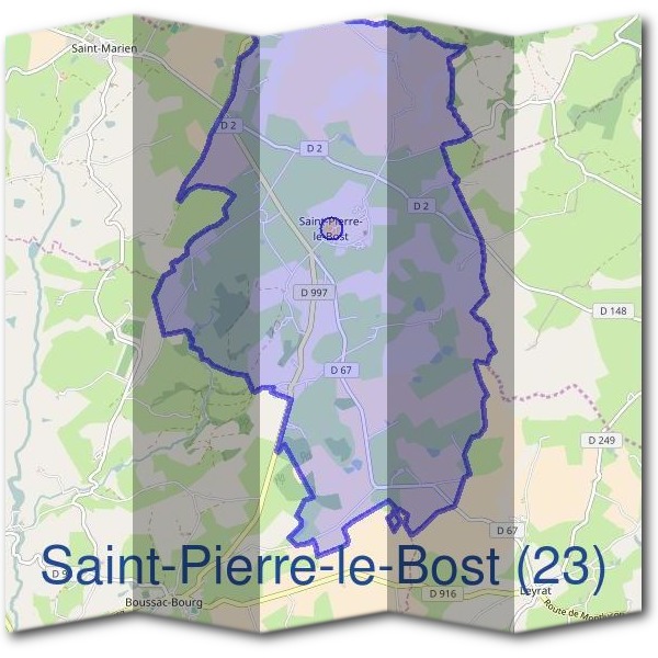 Mairie de Saint-Pierre-le-Bost (23)