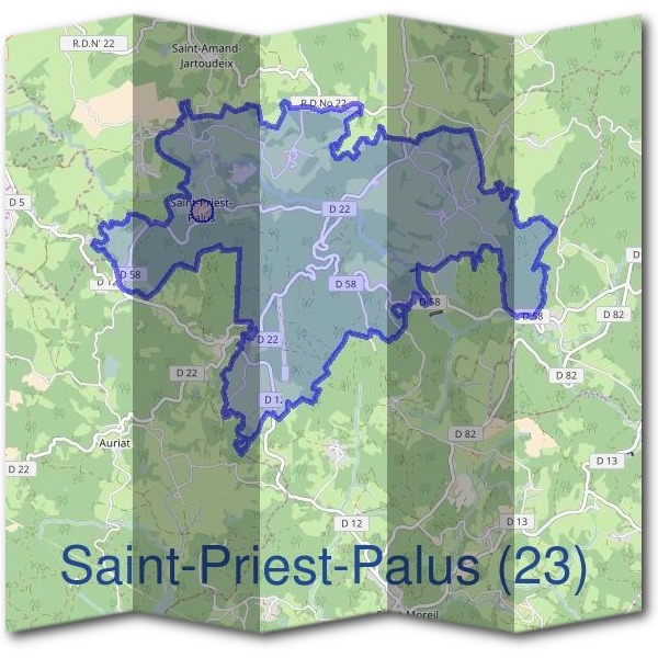 Mairie de Saint-Priest-Palus (23)