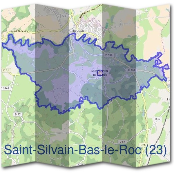 Mairie de Saint-Silvain-Bas-le-Roc (23)