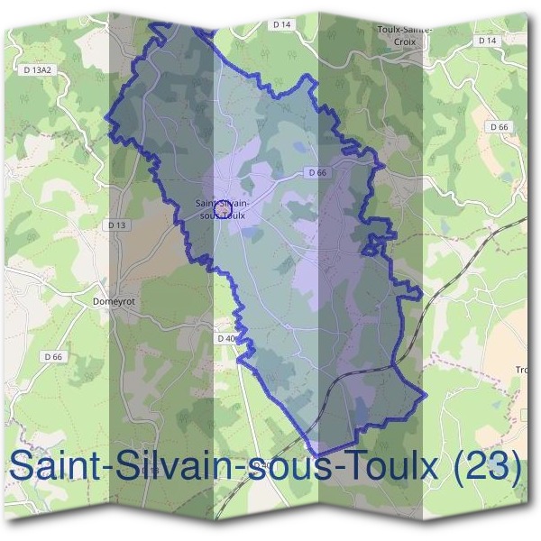Mairie de Saint-Silvain-sous-Toulx (23)