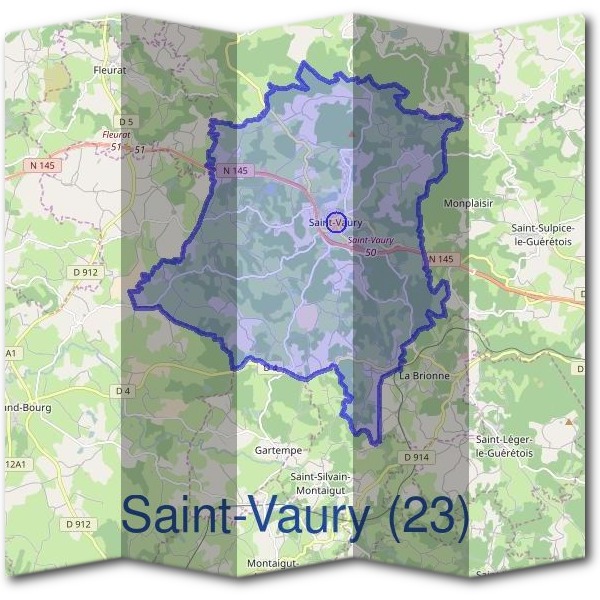 Mairie de Saint-Vaury (23)