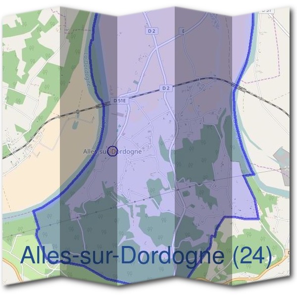 Mairie d'Alles-sur-Dordogne (24)