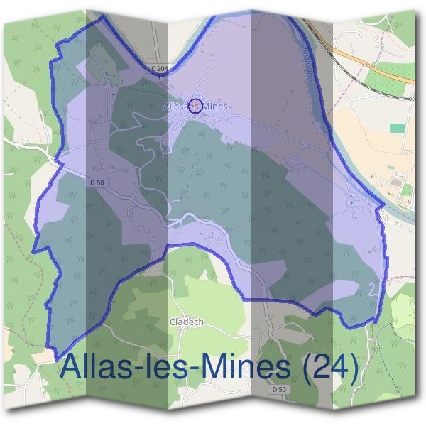 Mairie d'Allas-les-Mines (24)