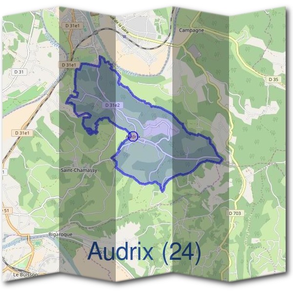 Mairie d'Audrix (24)
