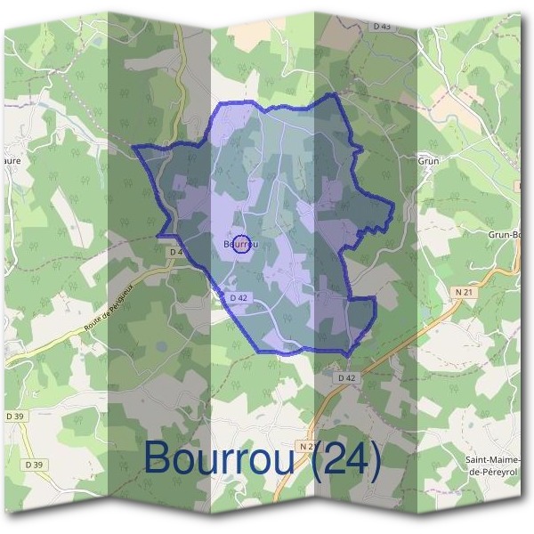 Mairie de Bourrou (24)