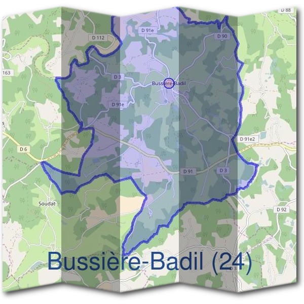 Mairie de Bussière-Badil (24)